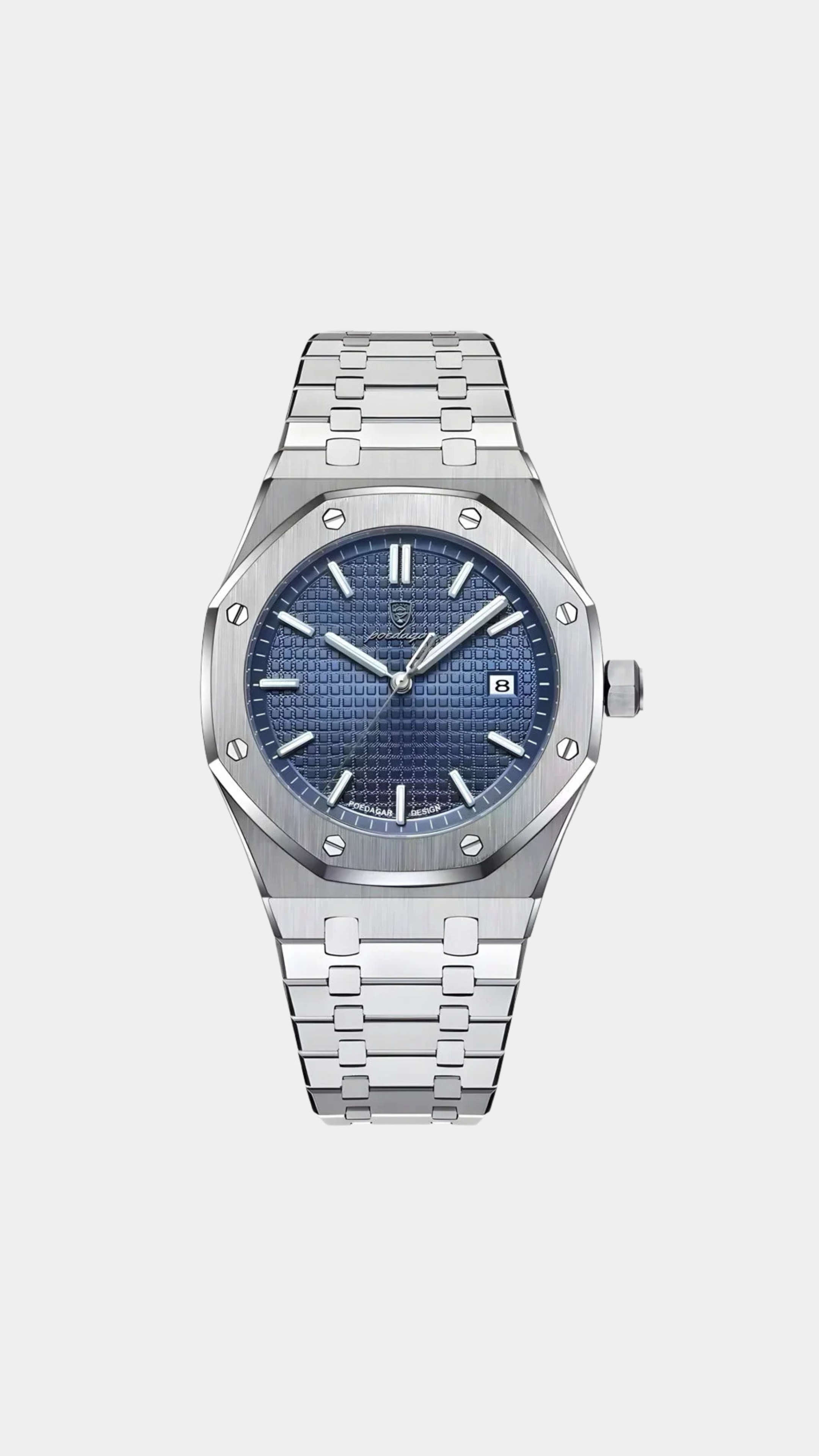 King’s Oak – Elegant 41 mm Wooden Sculpture by Jean Poedagar