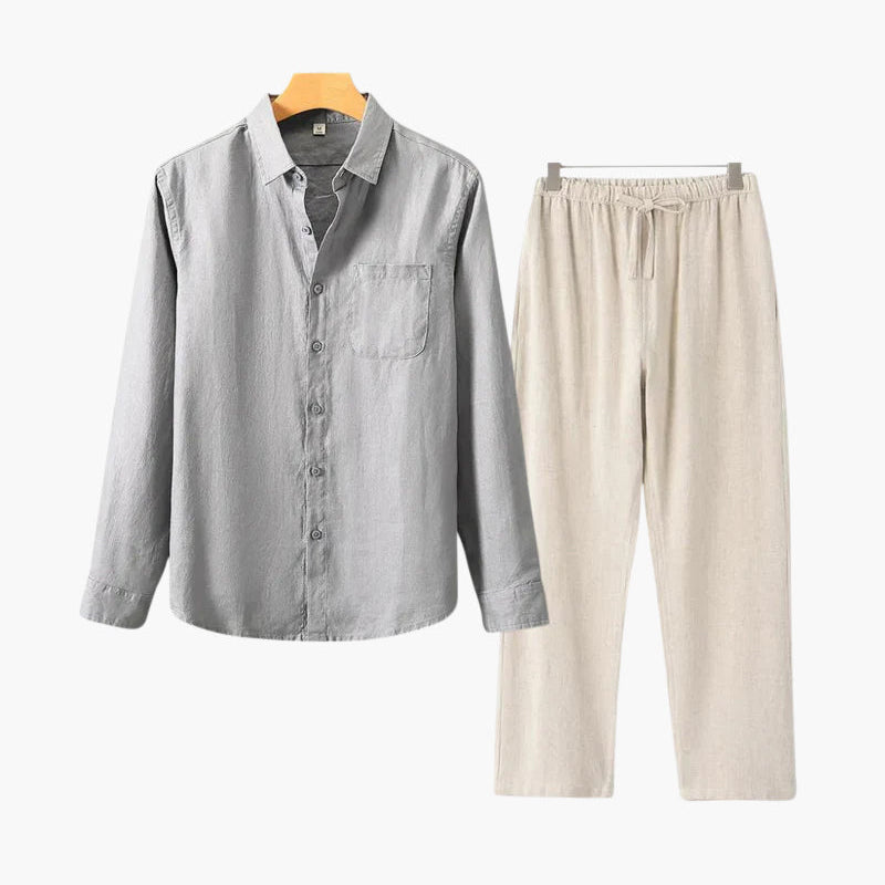 Torino Linen Set (Long Sleeves)