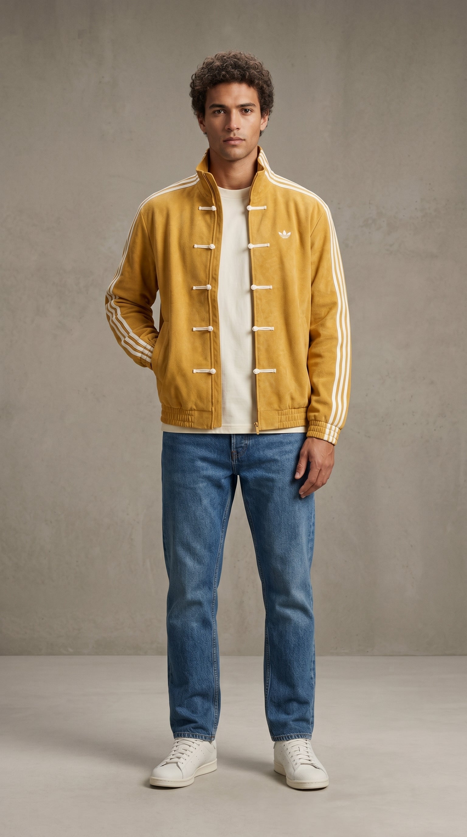 Velour Heritage Track Jacket - Adidas | LAST DAY SALE