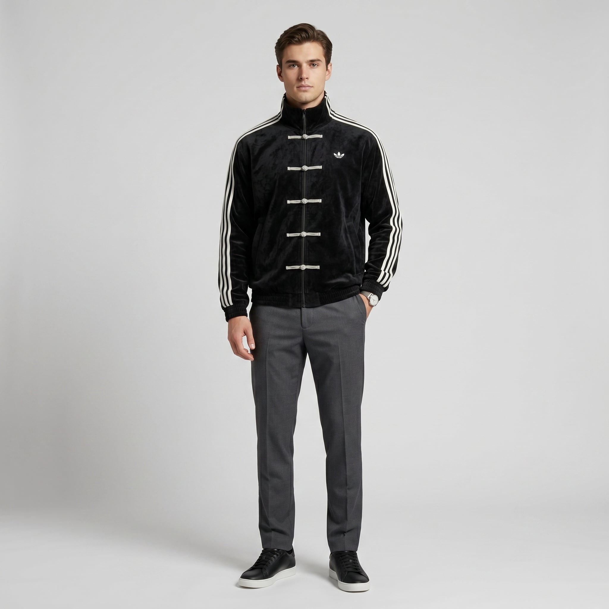 Velour Heritage Track Jacket - Adidas | LAST DAY SALE