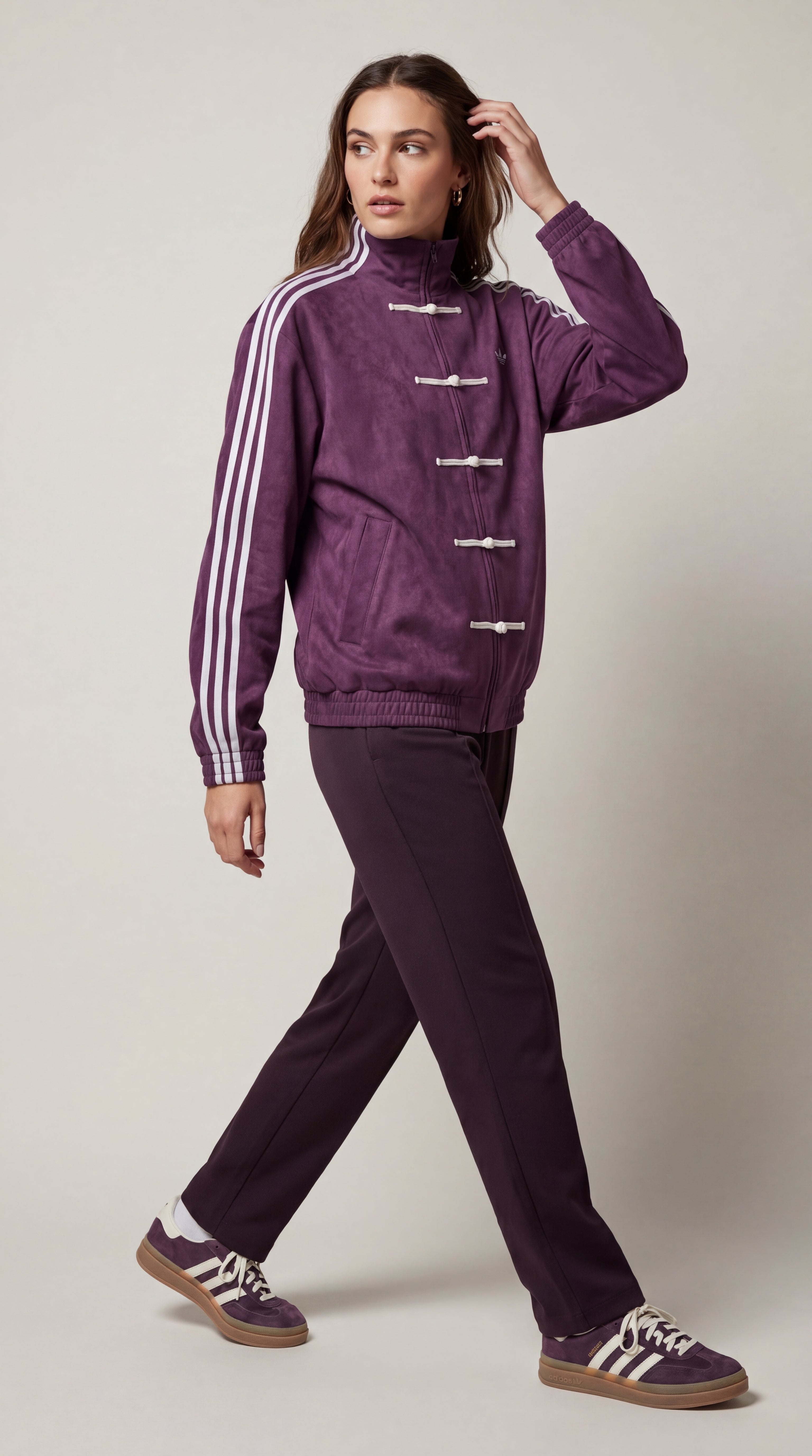 Velour Heritage Track Jacket - Adidas | LAST DAY SALE