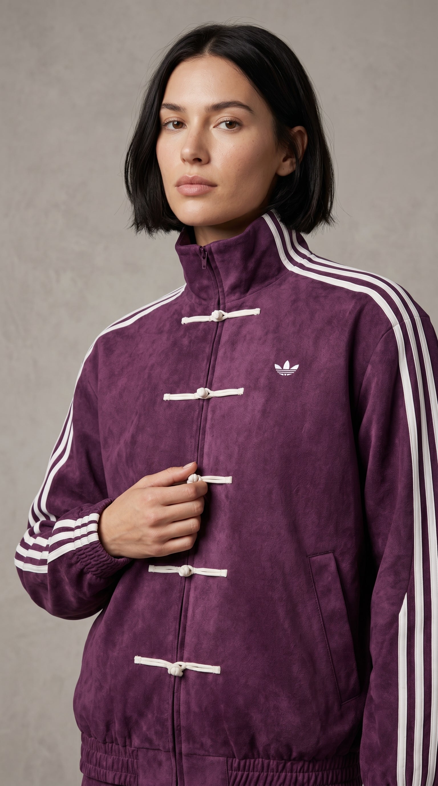 Velour Heritage Track Jacket - Adidas | LAST DAY SALE