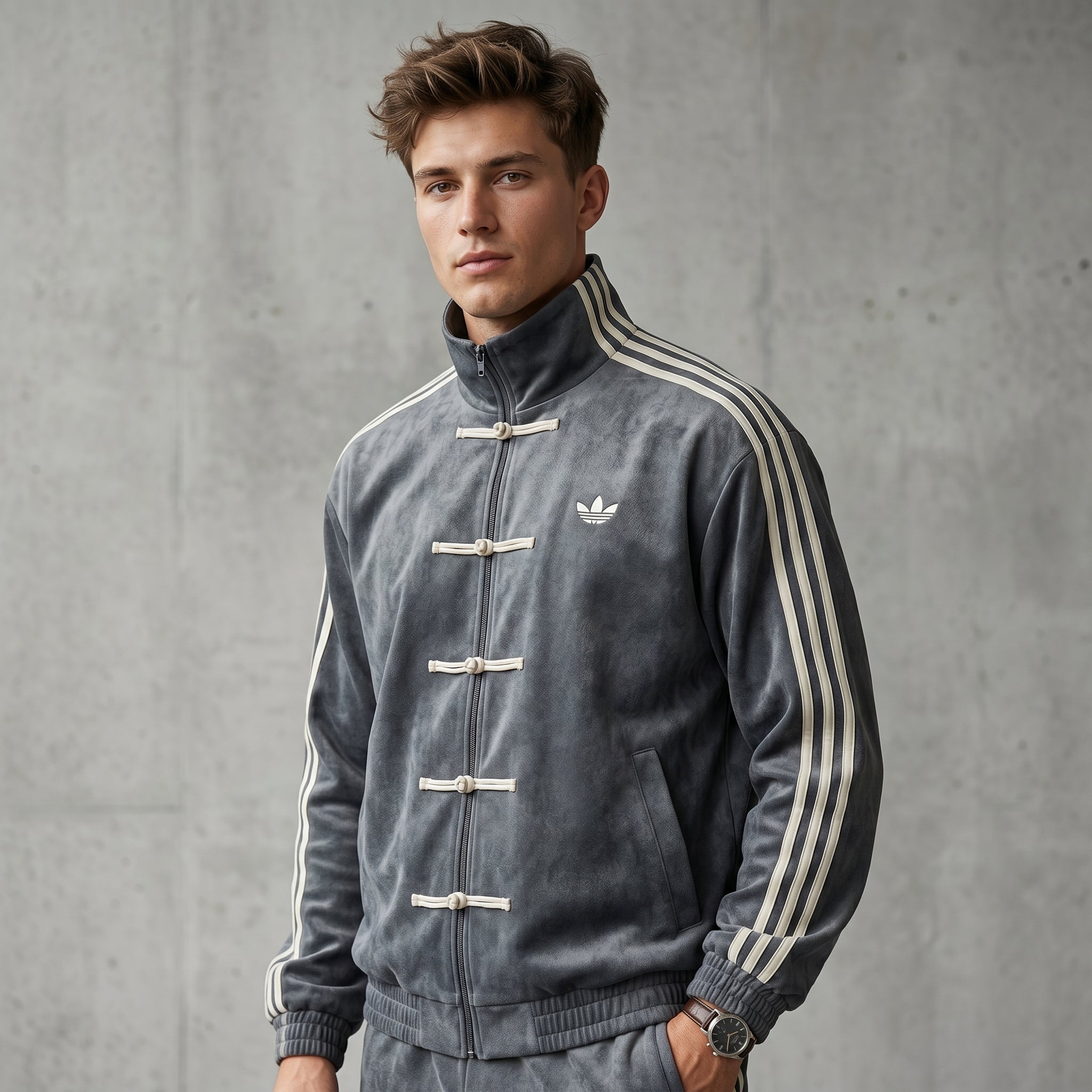 Velour Heritage Track Jacket - Adidas | LAST DAY SALE