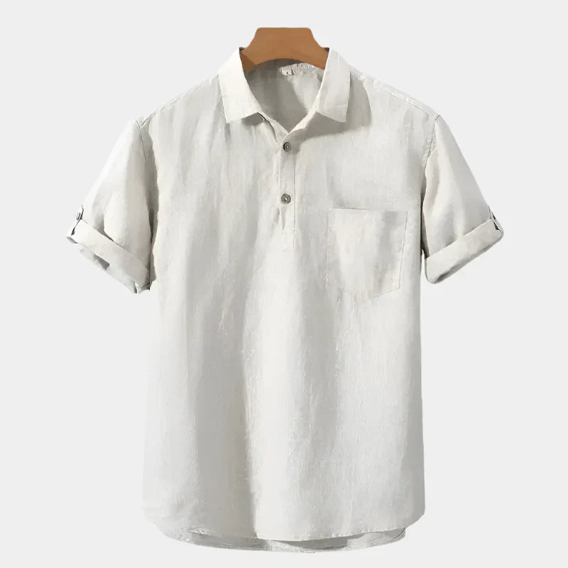 Essential Linen Polo Shirt - PRE ORDER