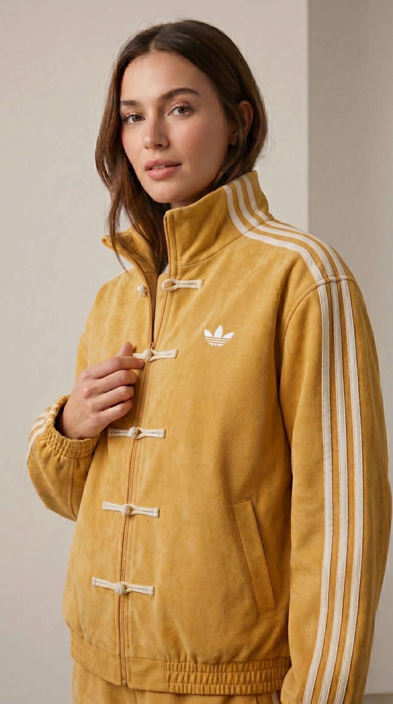 Velour Heritage Track Jacket - Adidas | LAST DAY SALE